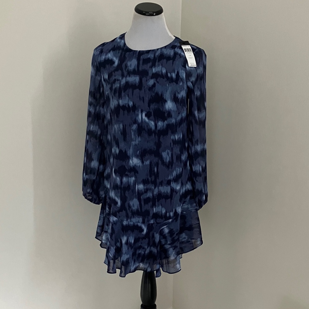 BCBGMaxAzria Pacific Blue Cloud Dress